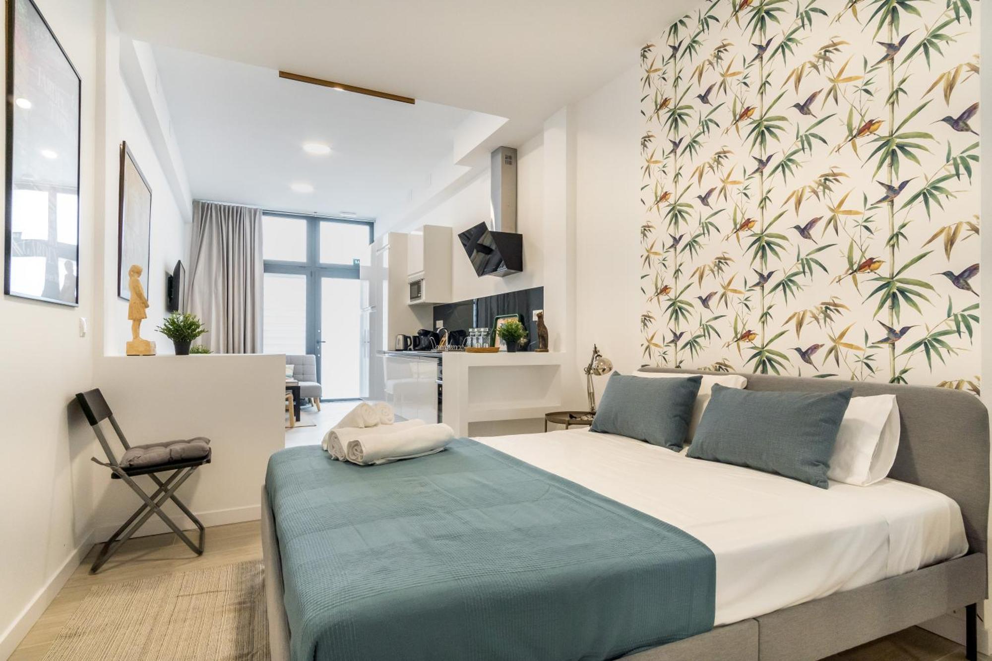 Apartamento Modern Comfy-1bedroom 1bathroom-prosperidad Madri